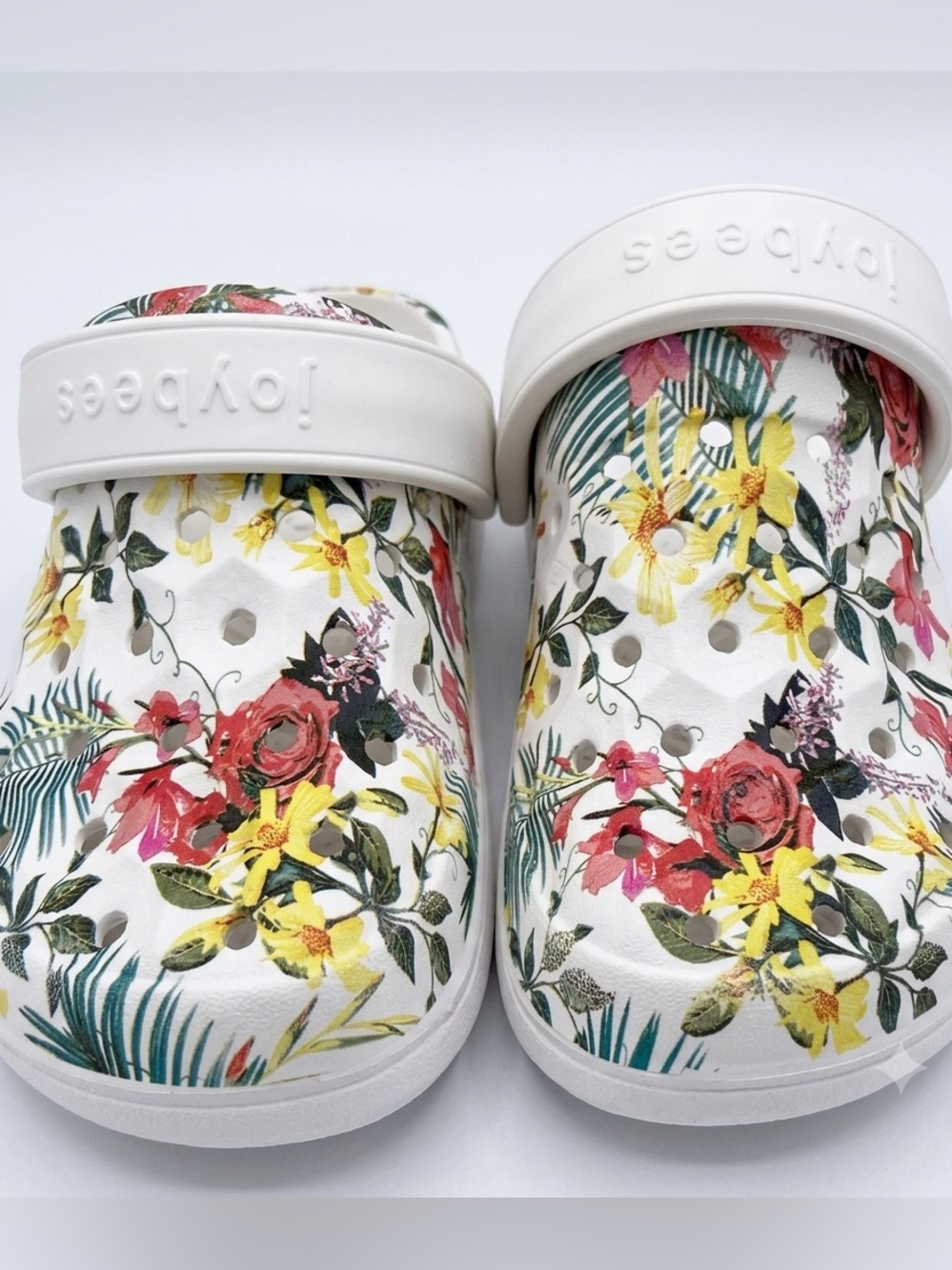 Kids Size 7 Floral Clog
